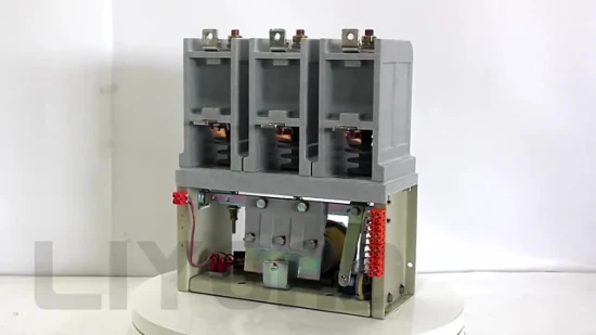 Contactor de vacío unipolar de alto voltaje de 12 kv CA